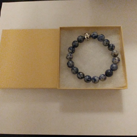 Sodalite Stone Bracelet - Picture 7 of 8
